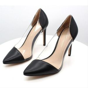 NWT! Bcbgeneration black/clear shoes!